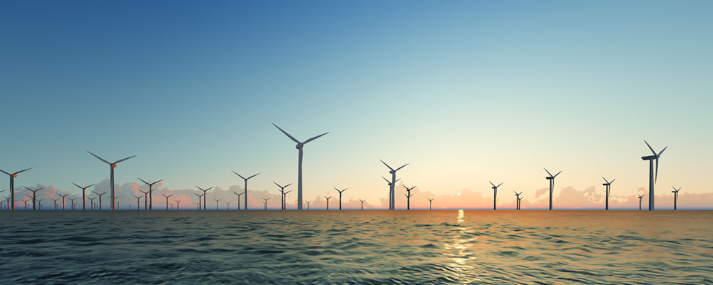 Distributed power quality for offshore wind