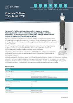 Photonic voltage transducer (PVT) cover