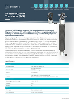 Refase™ Photonic current transducer (PCT) cover